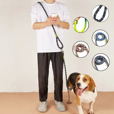 Multi-functional One-for-two No-tangle Leash