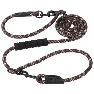 Durable Dog Leash for Small Medium and Large Pets - Heavy Duty Pet Walking Lead with Comfortable Handle for Outdoor Training