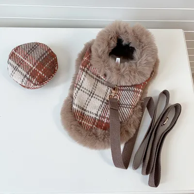 Dog Leash-compatible Luxe Fluffy Skirt