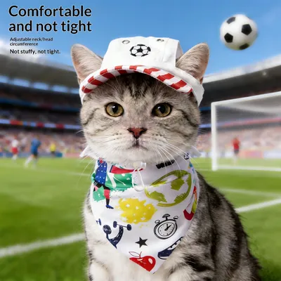 Pet Triangular Scarf Decorative Accessory