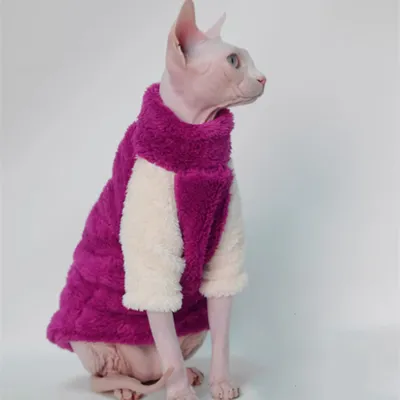 Cat Clothes Autumnwinter Plush Warm