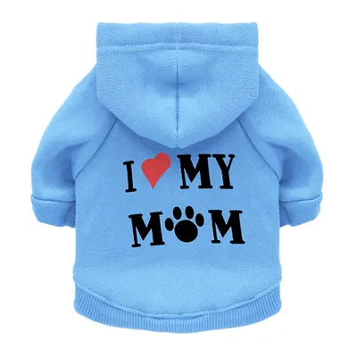 Dog Clothes Fleece Printed Mummy Pet Sweater