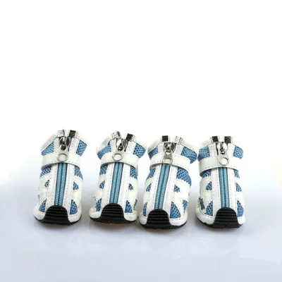 Fashion Pet Mesh Breathable Shoe Sticker M Type