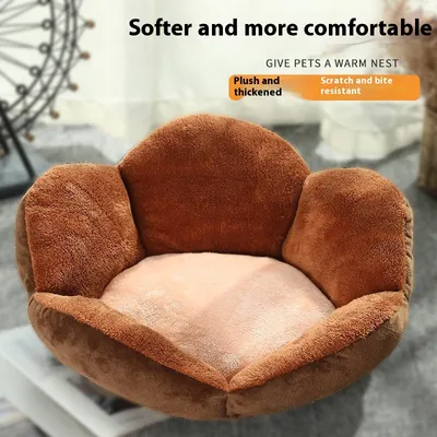 Internet Celebrity Dog's Paw Cat Nest Dog Bed Four Seasons Universal Pet Warm