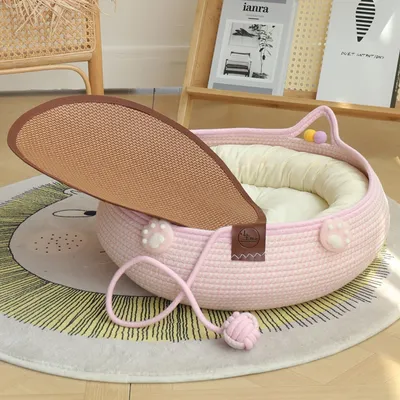 Bamboo Weaving Is Resistant To Scratching Pet Kennels