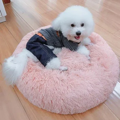 Autumn And Winter Thickening Plush Round Deep Sleep Cat Nest