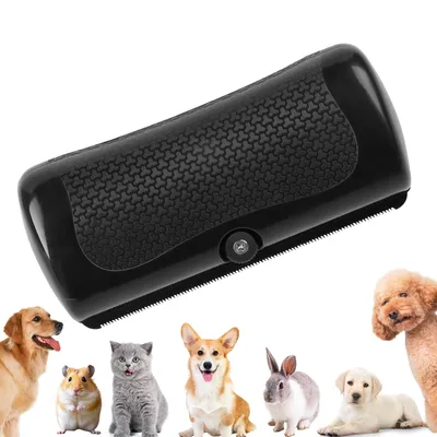 Dog Brush For Shedding, Deshedding Undercoat Brush For Cats & Rabbits  Ergonomic Grooming Tool, Painlessly Removes Loose & Matted Fur For Short Medium Long Haired Pets