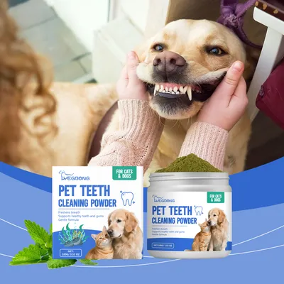 Cat And Dog Dental Cleaning Powder