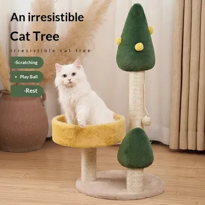 All-in-one Cat Tree And Cat Bed