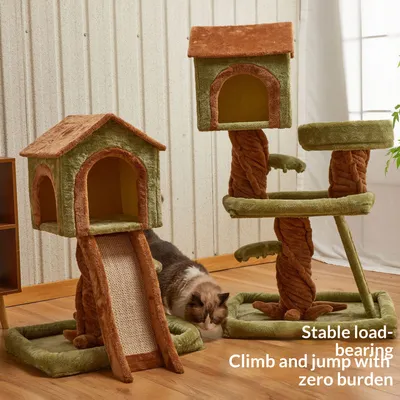 All-in-One Sky-Piercing Cat Tree House