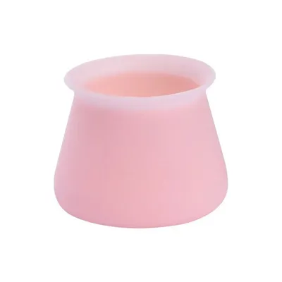 Table and chair foot protective cover-pink-TPR-1 piece