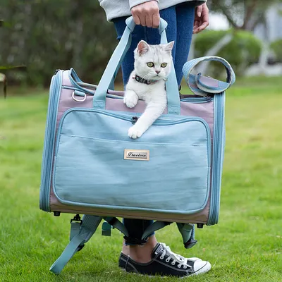 Pet Puppy Cat Breathable Shoulder Handbag