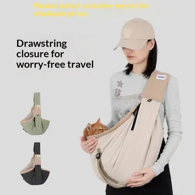 Pet Outing Tote Crossbody Carrier Portable Shoulder Bag Small Dog Travel