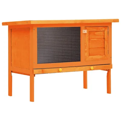 Rabbit hutch, small animal house, rabbit hutch, 1 level,   rabbit hutch 1