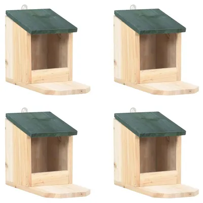    Squirrel Feeders, 4 pcs., Fir Wood