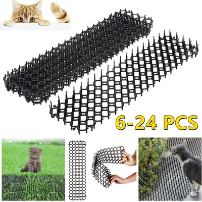6x Cat Scat Mat Spike Anti-Cat Dog Pest Deterrent Repellent Animal Scarer Uk
