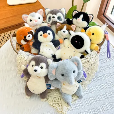 Cute Animal Flying Series Magnetic Bean Bag Doll Plush Toy