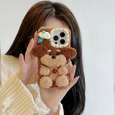 New Cute Furry Poodle Phone Case