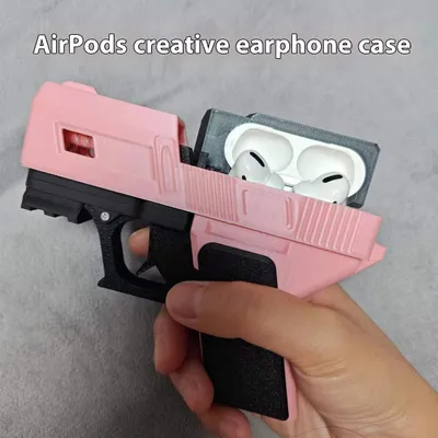 3D Printing Automatic Bounce Cover Earphone Case Detachable