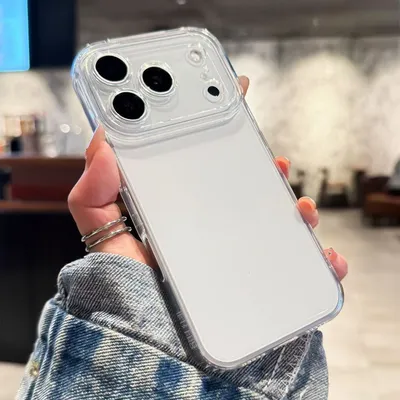 17air Transparent Space Shell Minimalist Soft Phone Case