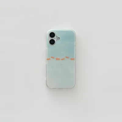 A Row Of Goldfish Frosted Soft Phone Case