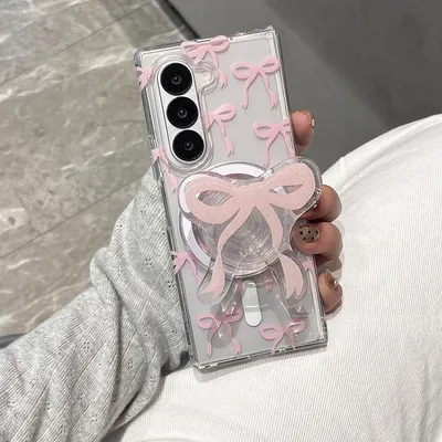Butterflydesigned Magnetic Case For The Z Fold6 Foldable Screen