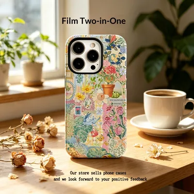 Blue Rabbit Garden 17 Phone Case16 Film ComboDropproof