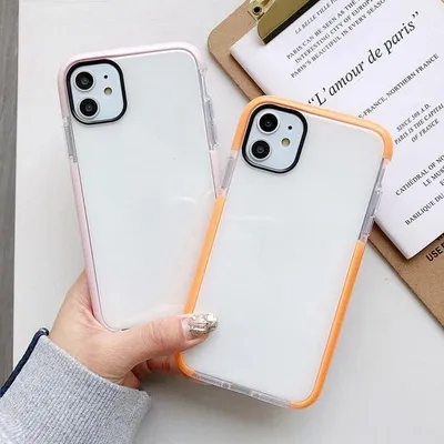 15promaxpu Two-color Drop-resistant Color Stripes Soft Phone Case