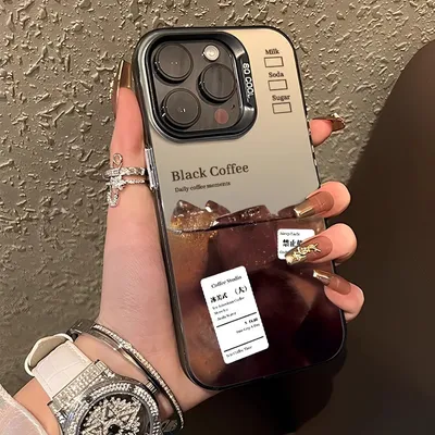 Coffee-themed S23 FE Phone Case