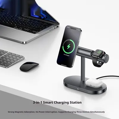 4-in-1 Qi2 Magnetic Wireless Charger For Phones