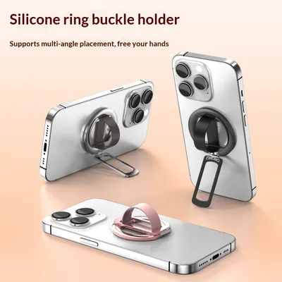 Ultra-thin Aluminum Alloy Ring Magnetic Phone Holder