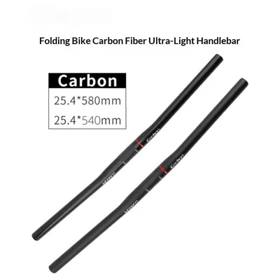 Full-carbon Fiber Ultra-light Handlebar For Folding Bikes