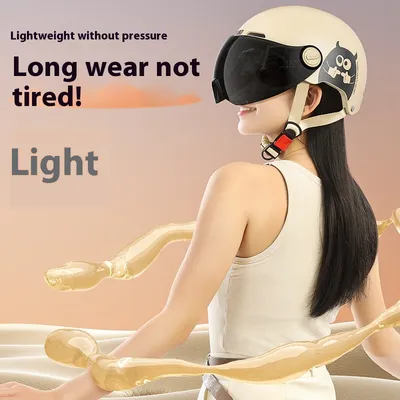 Couple's Four Seasons Universal Electric Motorcycle Helmet