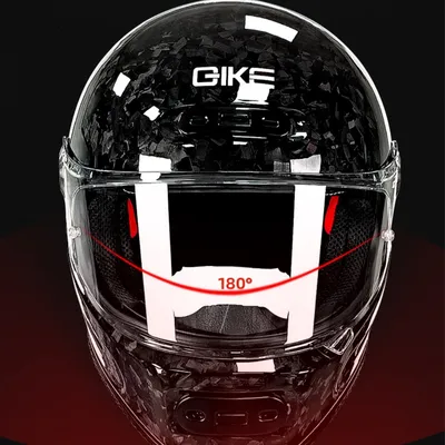 Simplified Household Thick Protective Carbon Fiber Helmet