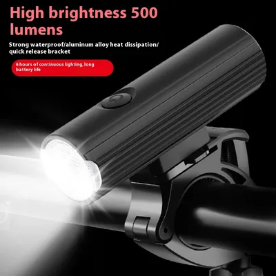 Bicycle Light Riding Headlight Can Be Mounted