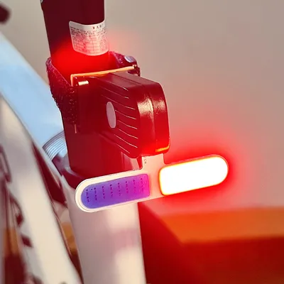 Bicycle Taillight Flashing Cute Cartoon