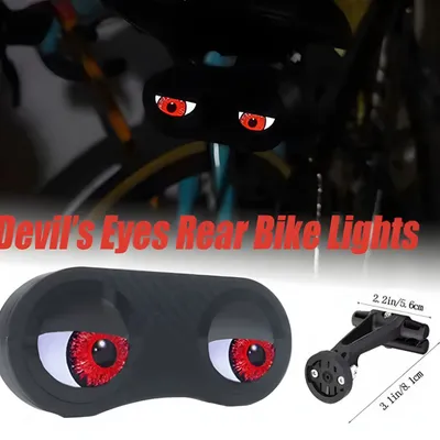 App Control Devil Eye Light Bicycle Motorcycle Decoration Single And Double Screen