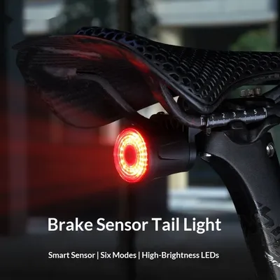 Bicycle Tail Light With Long Battery Life For Mountain Bike Night Riding