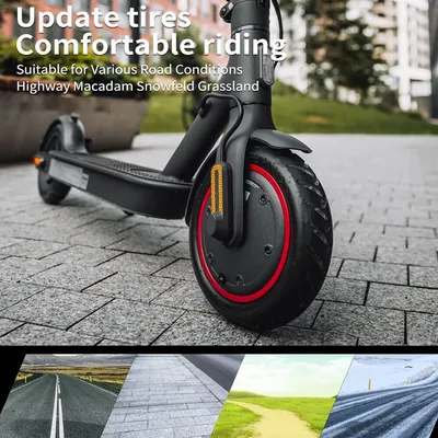 Electric Scooter Rubber Tire 8 0.5x2 Inner Tube   Outer Tube Replacement Tyre