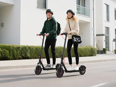 D01 Pro Max 10 Inches Wheels Dual Suspension 36V 10.4Ah City E-scooter