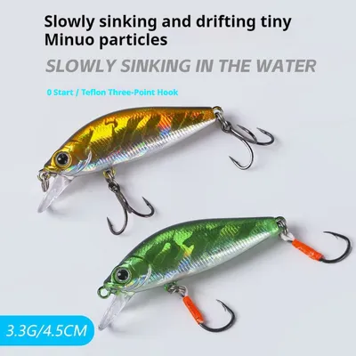 Stream Fishing With Slow-sinking And Vibrating Lures