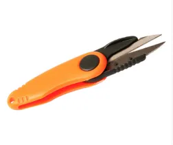 Crooked mouth angling scissors