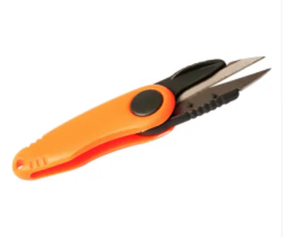 Crooked mouth angling scissors