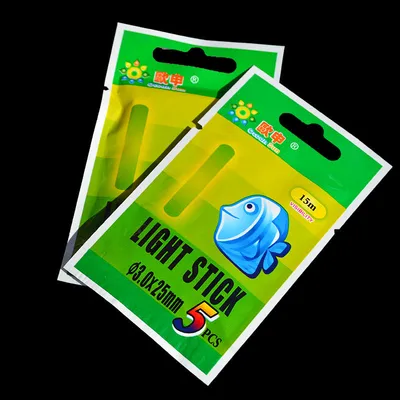 Glow Sticks, Luminous Sticks, 2 Pcs, 5 Sticks, Night Fishing Glow Sticks, Accessories