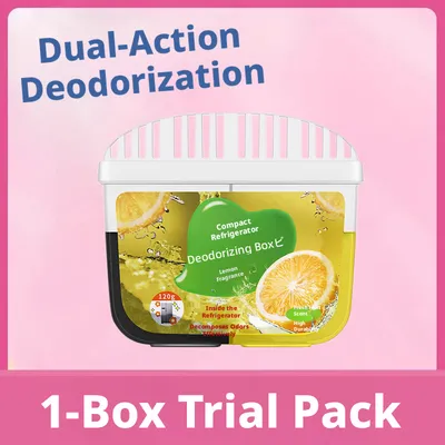 Freezer deodorant box-lemon flavor-1 box