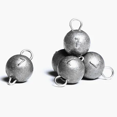 Quick Attach Jigging Lure Lead Weights 10 Piece Universal Set