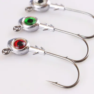 Cambrian Big Eye Fish Head Jig Hook