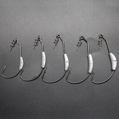 Bare Ribbon Lead Wide Curved Handle Hook