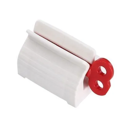 Toothpaste Extruder-Two Holes-Red-1 Pack