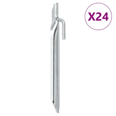   tent pegs 24 pcs. V-shape 17 cm Ø20